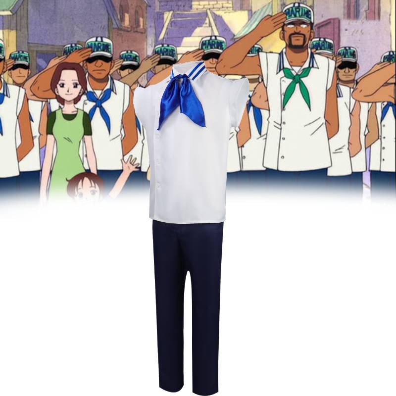 One Piece Cosplay Costume With Polyester Blend For Anime Role Play