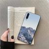 Mountain Peak Forest Snow mountain White smoke Phone Case For Samsung Galaxy A7 A50  51 A70  80 A40 A20 A30 A8 A6 A8 Plus A9 A71
