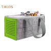 Wireless Speaker Felt Storage Bag Portable Handle 2 Compartments Large Capacity Foldable Audio Player Kids Stuffed Toy Snack Organizer Carrying