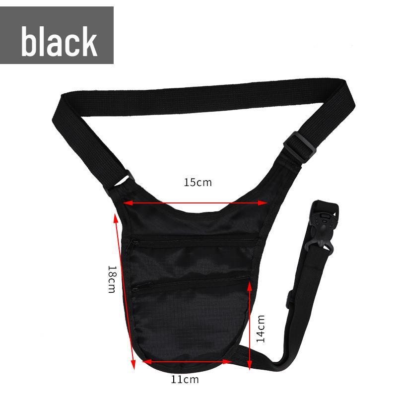 

Unisex Anti-Theft Underarm Waist Bag: Close-Fitting, Invisible, Ideal for Travel, Documents, Money, and Running. чёрный