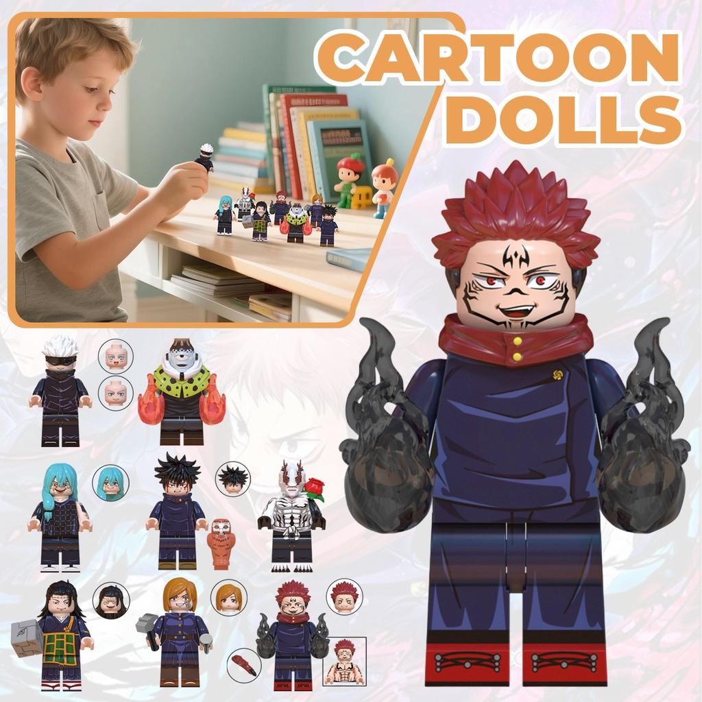8PC Children's Building Block Figurines Are The Best Gifts For Kids