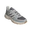 adidas Neo 90S Valasion Retro Síťovina Kůže Tlumení Protiskluzové Odolné Prodyšné Nízké Casual Běžecké Boty Unisex Teniska Šedá HP6767