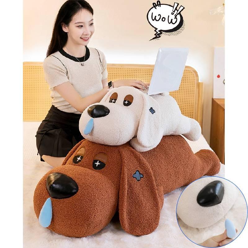 Adorable Long Plush Snotty Dog Toy With Big Eyes Perfect For Home Dcor Gifts