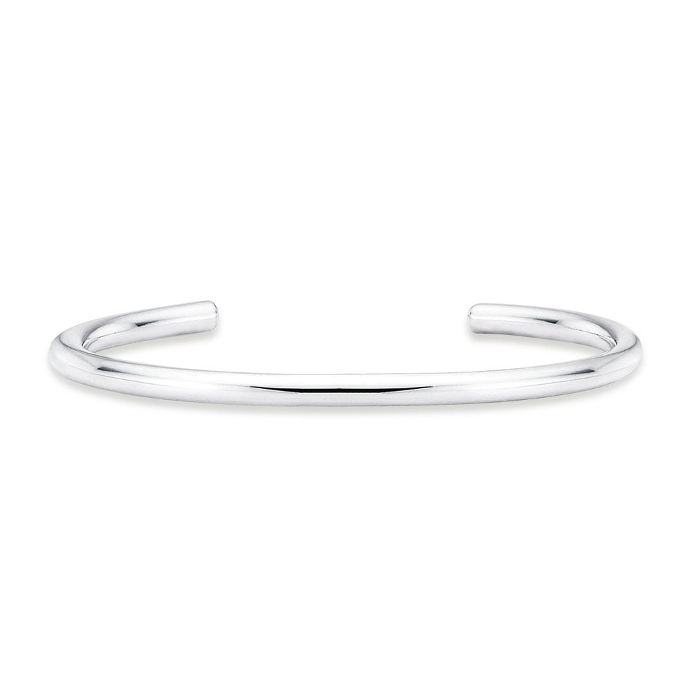 Silver925 Basic Silky Bangle Bracelet