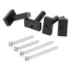 Watercraft Anti Vibration Dampeners Kit with Corrosion Resistant Bolts Heavy Duty Isolator for Outboard Motor Mounting
