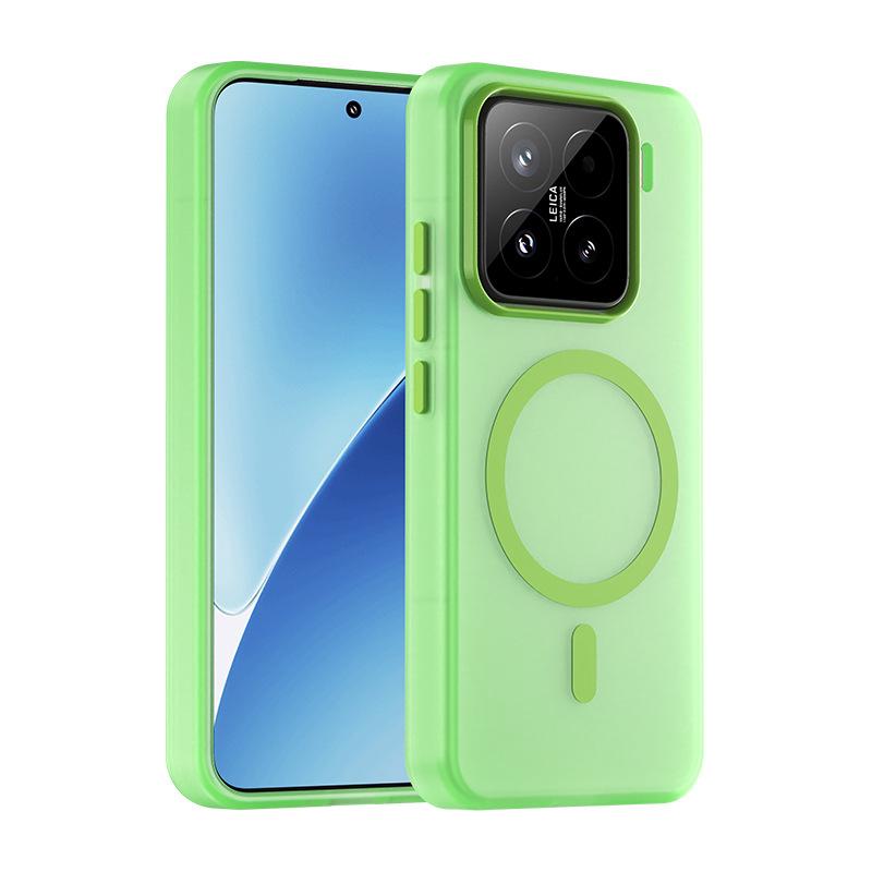 Applicable To Xiaomi Mi 11 Mobile Phone Case Xiaomi11pro Magnetic Suction Case Anti-drop Matte Skin Feeling Wireless All-inclusive Anti-drop