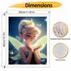 Disney Tinkerbell Oil Painting Kit Painting Fantasy Art Home Bedroom Wall Decor Gift