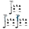 Pipe Dredging Clean Pump Stainless Steel Bathroom Plunger Universal High-pressure Accessories for Bathroom Shower Bathtub