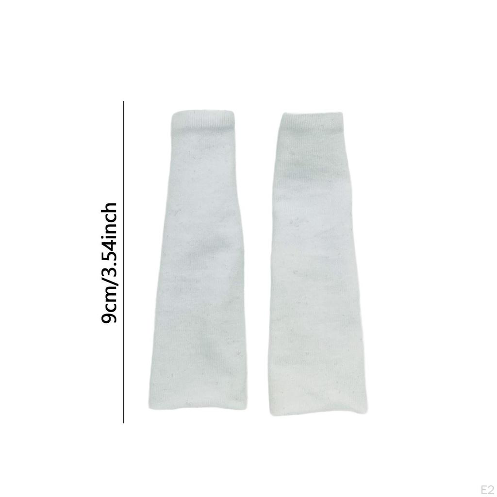 1/6 Maßstab Wadenlange Socken Stiefel-Accessoire, Outfit Lässig Stilvoll Kniestrümpfe Beinwärmer