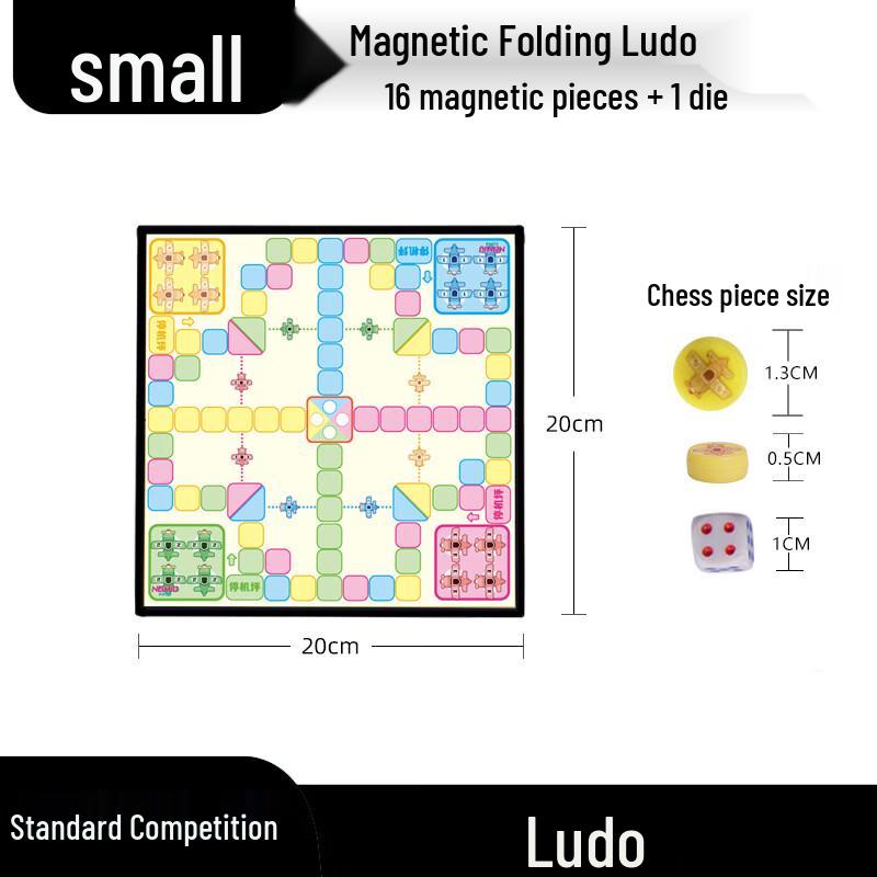 Portable Magnetic Board Game Set
