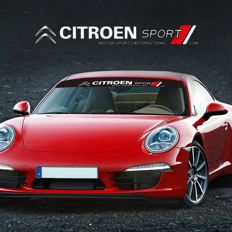 Dekorační samolepka na přední a zadní sklo auta pro Citroen C1 DS3 C2 C3 Vts C4 Saxo C4L C5 C6 C8 Xsara C3-XR Picasso Berlingo SEGA