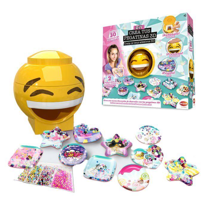 Machine de création d'autocollants 3D - Bizak - Crea tus pegatinas 3d - Multicolore