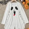 Cross-Border European & American Sexy Halloween White Ghost Dress Costume for Women
