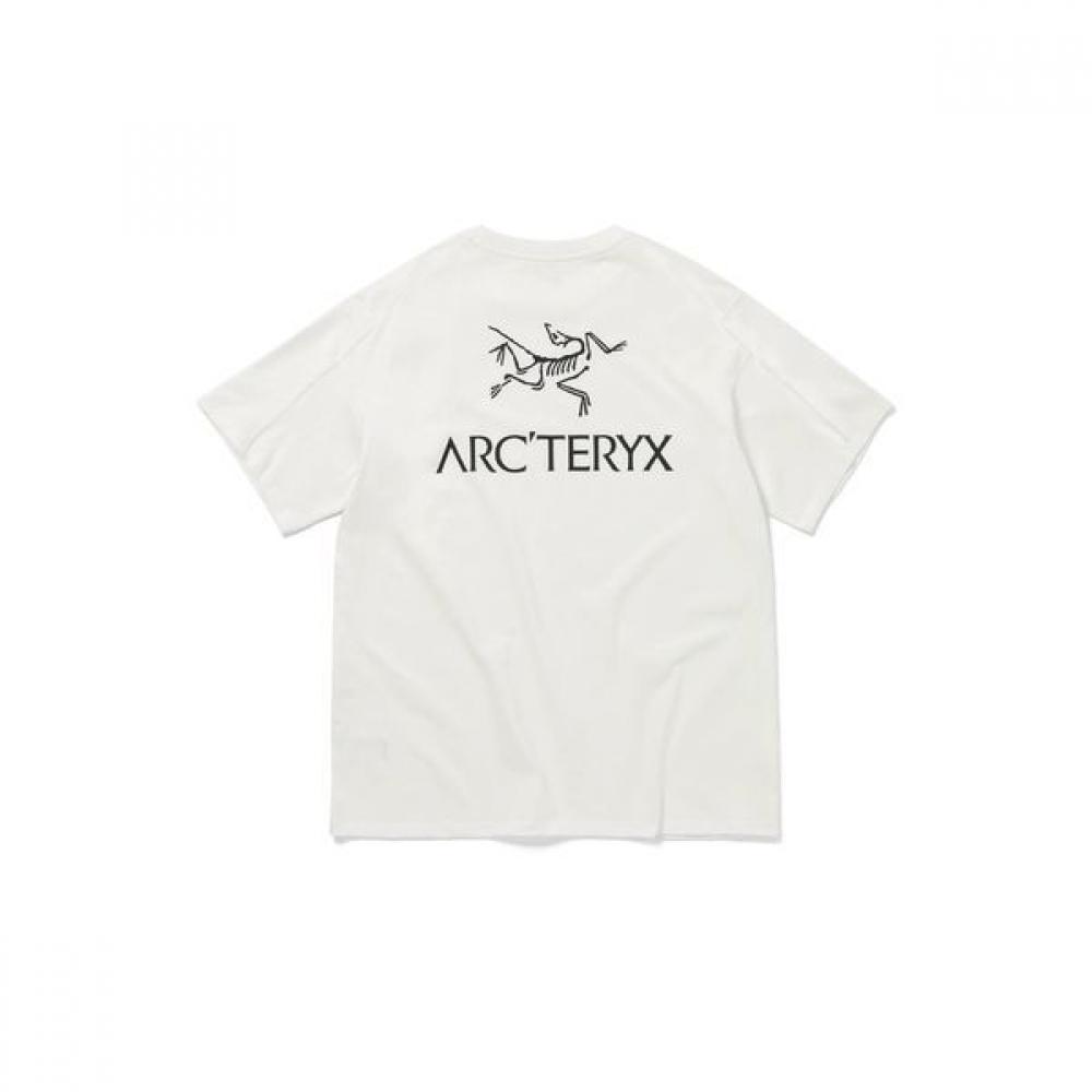 Arc Teryx Crag Sl Хлопковая футболка со словом Bird Word T 9535 P413587173 white/XL