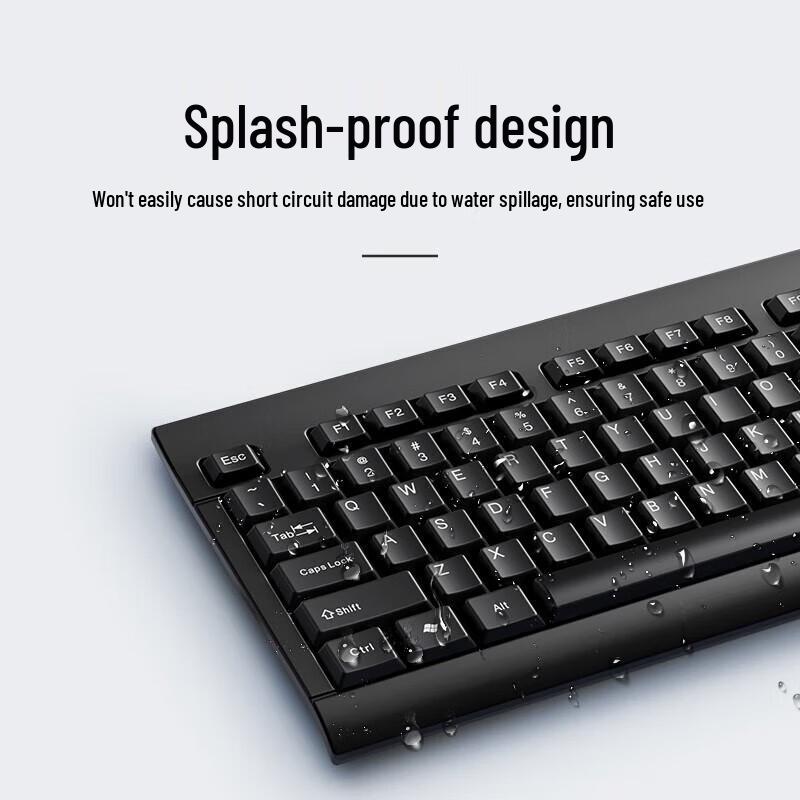 HP KM100 Wired Keyboard Mouse Combo