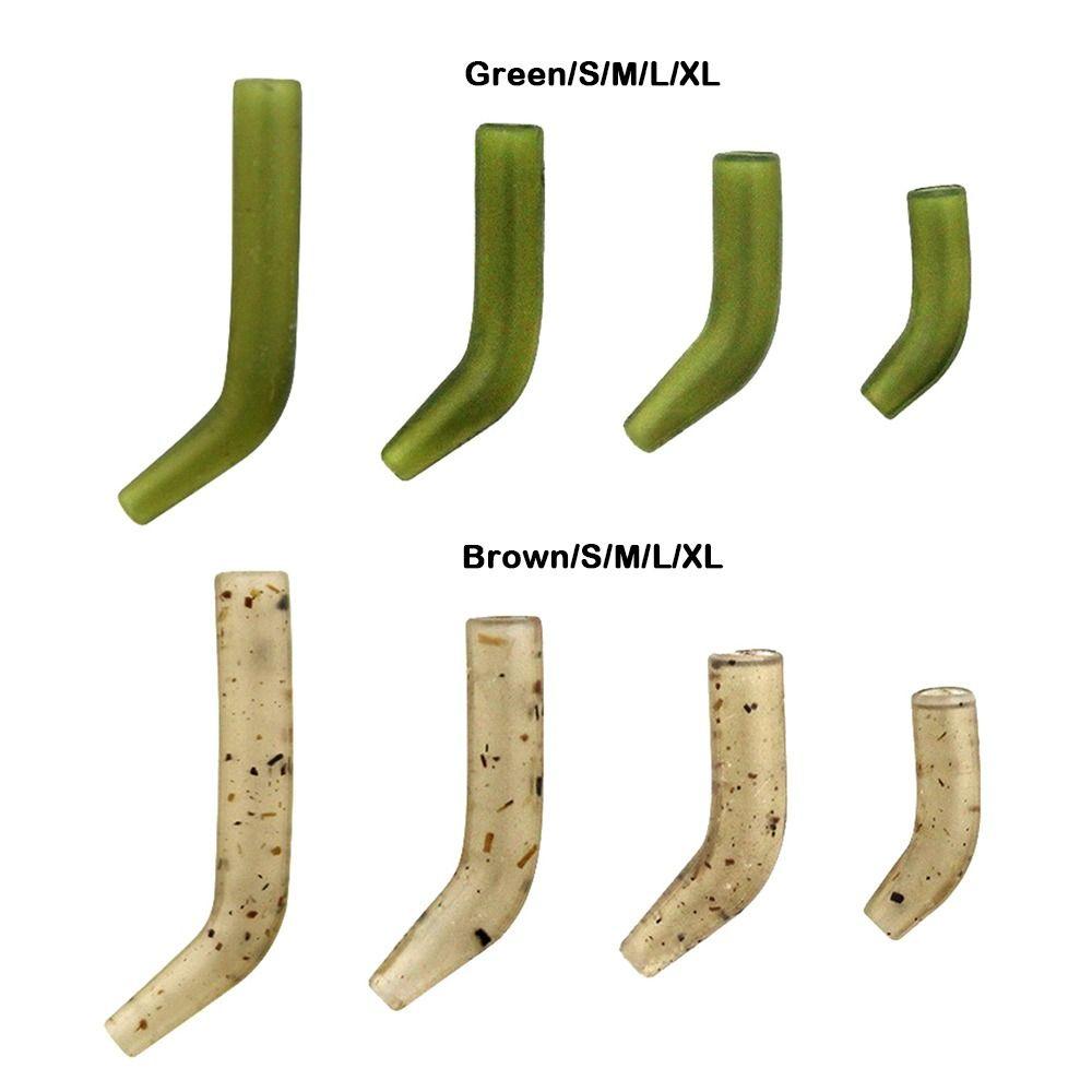 30pcs Kickers Hook D Rig Kickers Aligners Sleeve Hook Line Aligners Sleeve Rigs  Terminal Tackle