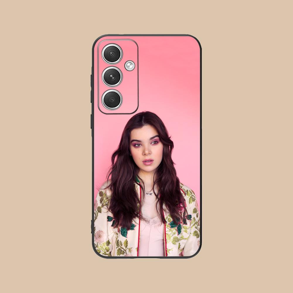 Hailee Steinfeld Matte TPU Mobile Phone Case for Samsung Galaxy S26 S25 S24 S23 S22 S21 S20 Note20 Plus FE Ultra Colorful Cover