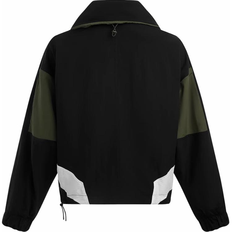 Under Armour Color Block Training Jacket Women Jackets Black 1389317-001