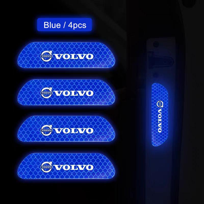 

4PCS Car Door Sticker Safety Warning Reflective Mark For Volvo XC40 XC90 V40 V90 V60 XC60 S80 S60 S90 C40 V70 XC70
