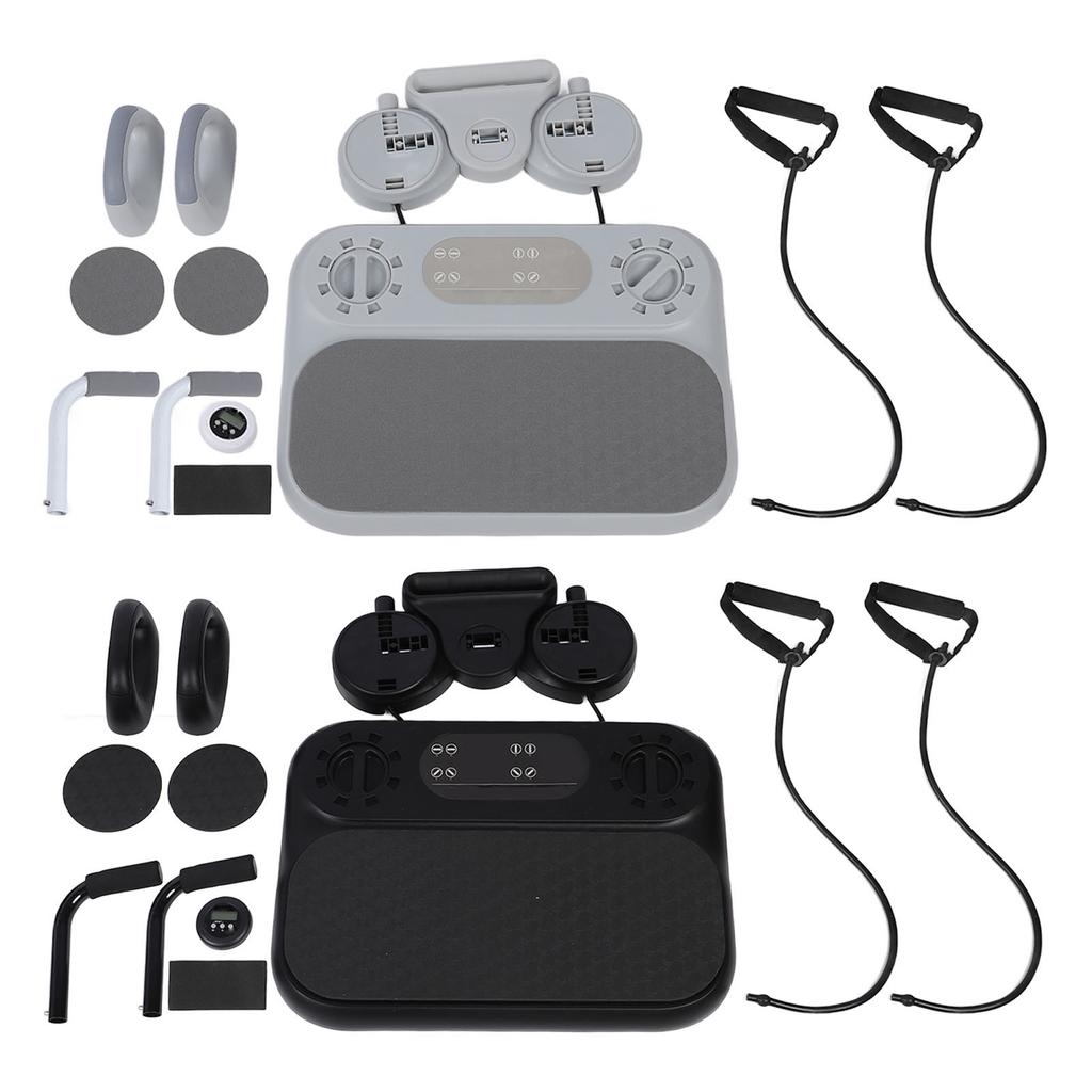 6 in 1 Multifunctional Fitness Board Portable Home Gym System Abdominal Fitness Automatic Rebound Ro