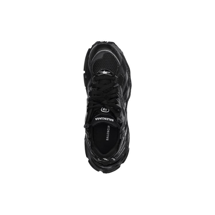 Balenciaga Runner Sneakers 'Black Mesh And Nylon' Women's 656063W3RA11000
