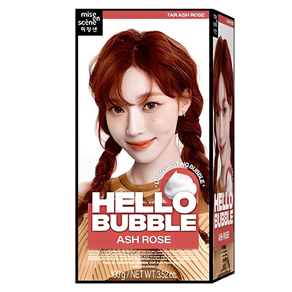 

Краска для волос «Мизансцена» Hello Bubble, Пепельная роза, 1 шт.