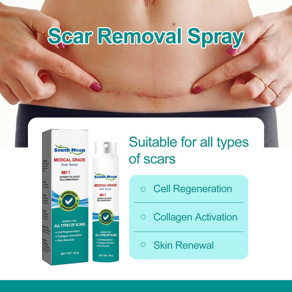 South Moon Scar Care Spray Smooth Skin Healing Reduce Burn Scars Pregnancy Marks