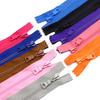 1Pcs 5# 20cm Resin Zippers Open-End Auto Lock ECO colorful plastic Nylon Coil zipper for Sewing clothes Clothing garment