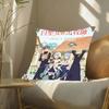 Saint Cecilia And Pastor L-Lawrence Anime Pillow Case Fashion Square Pillowcase Bedroom Sofa Room Ins Decoration Leisure