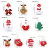 Hanging Decorations Christmas Ornaments Cute Snowman Assorted Figurines Santa Claus Xmas Tree