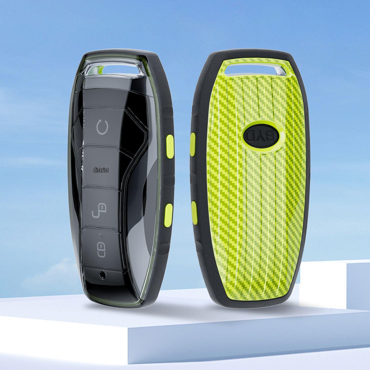 Compatible BYD Key Case for Song, Qin, Yuan PLUS, Dolphin, Han EV, Tang Pro, Seagull, e2, Destroyer 05.