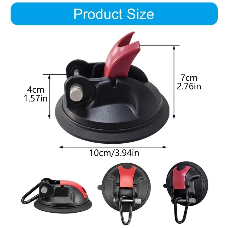 Vacuum Suctions Cup Hook Set Strong SelfAdhesives Door Wall Hangers Hook for Camping, Beach, and Fishing Scenarios