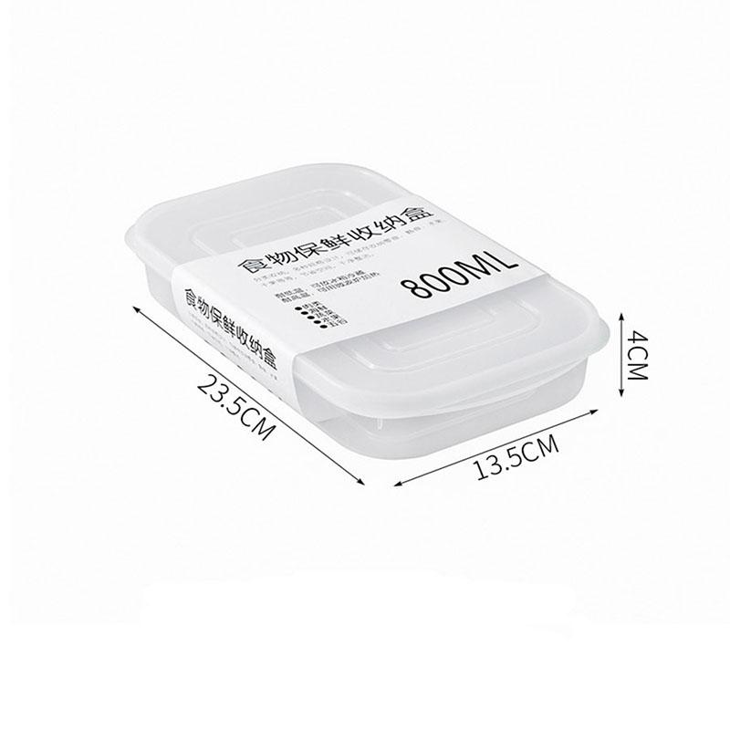 1pcs Refrigerator Food Sealed Crisper Containers Fridge Vegetable Meat Fruit Container Kitchen Storage Fresh Box Organizer