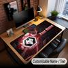 Large Mouse Pad Wolverhampton Wanderers Football Print Custom Name Text Desk Mat for Office Gaming
