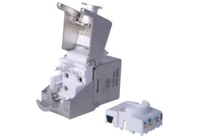 Moduł Keystone DIGITUS kat. 6A STP beznarzędziowy