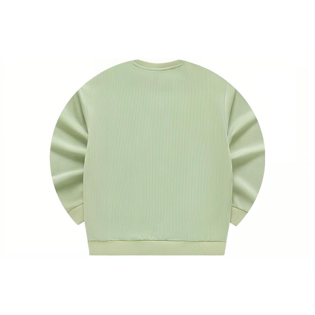 Fila Fusion FOB Sweatshirts Unisex Herbal Green Crew Neck Moderate Regular T11U343206F-LG