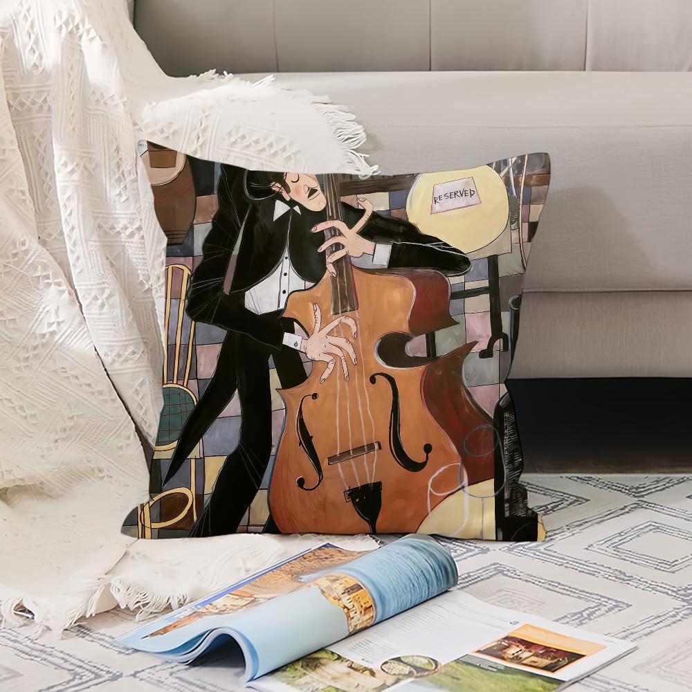 Funny Artist M-Masha P-Pryanichnikova   Pillow Case Office Cushions Suitable For Sofa Car Bedroom Decorative Cushion Cover