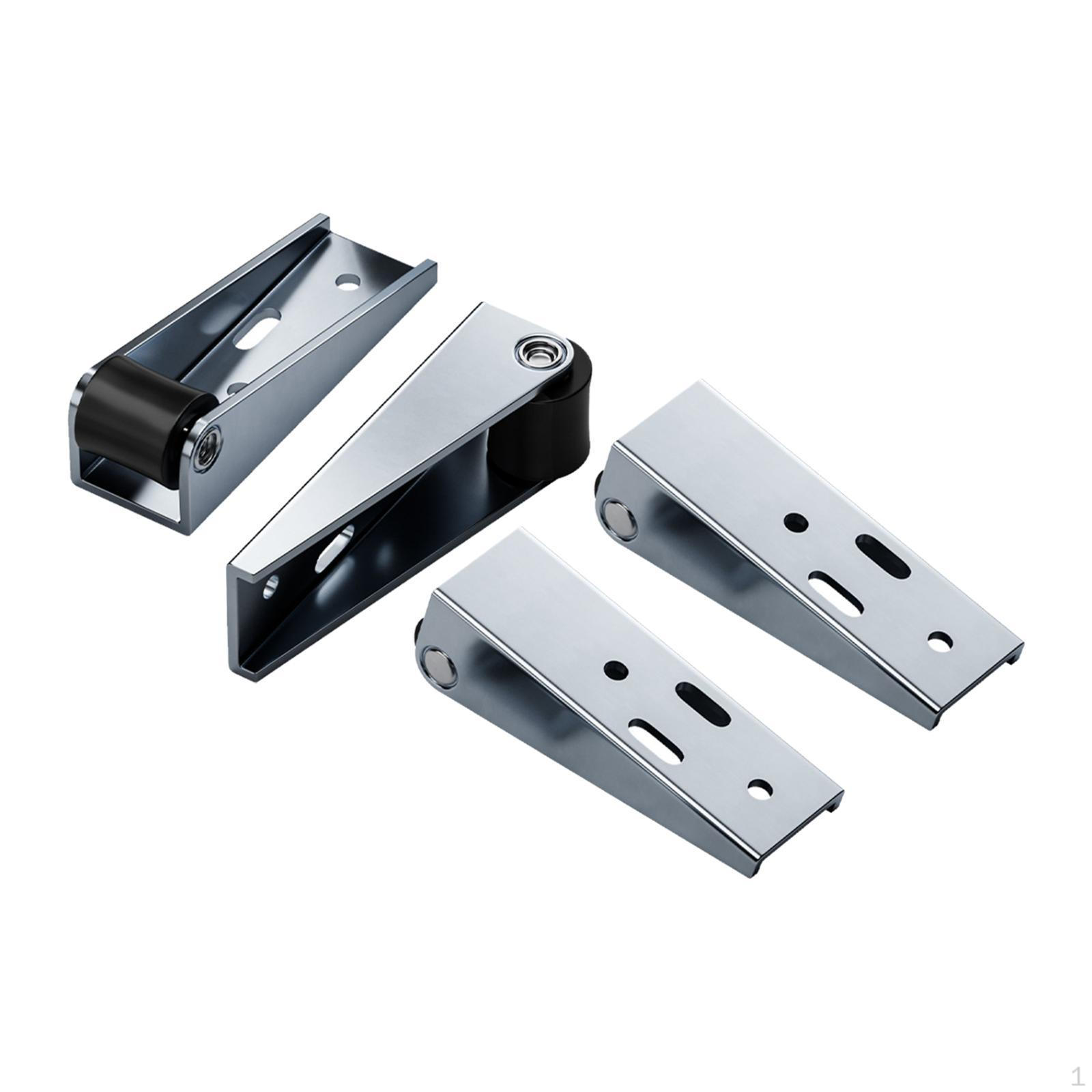 

4 Heavy Duty Easy Install Silent Replacement Door Wheels for Cabinet, Wooden Door. 0.8inch wheel