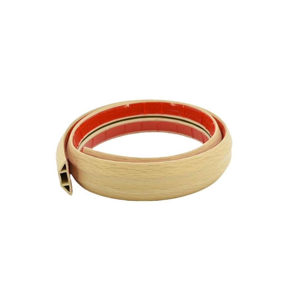 1pc 3meters/118.11in Floor Cord Cover Self-Adhesive Power Extension Wiring Duct Cable Protector Home Outdoor Wire Organizer