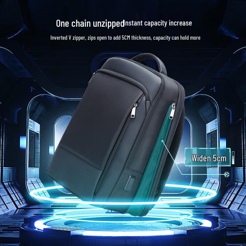 Bopai Men's Expandable Business Travel Laptop Backpack