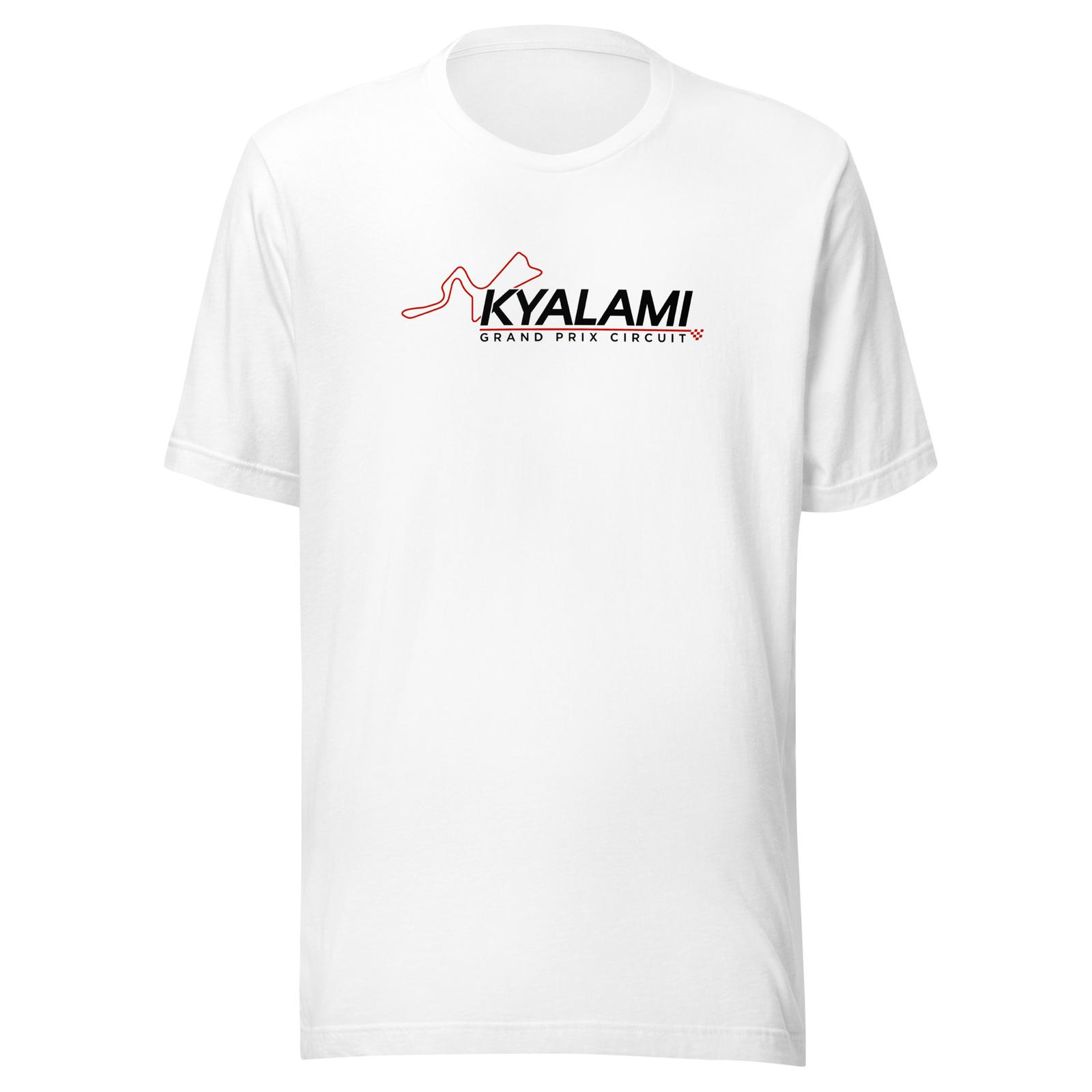 

Kyalami Grand Prix Circuit Vintage Unisex Bella + Canvas T-Shirt Mens Womens Tees Top 3XL