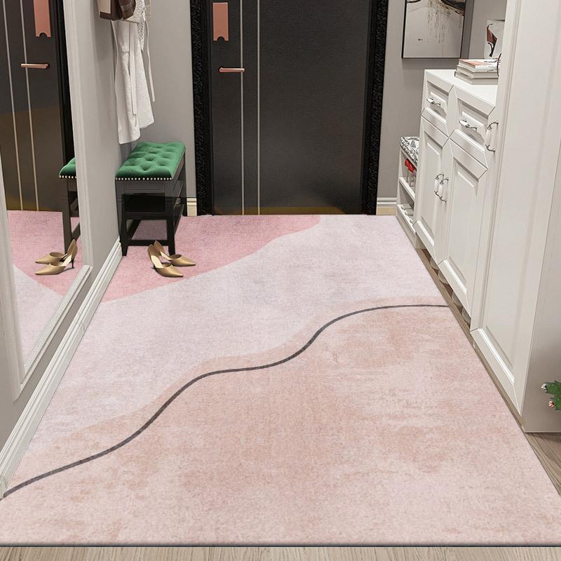 Entrance Floor Mat Door Dirt Resistant Carpet Bedroom Bedside Easy To Maintain Living Room Carpet