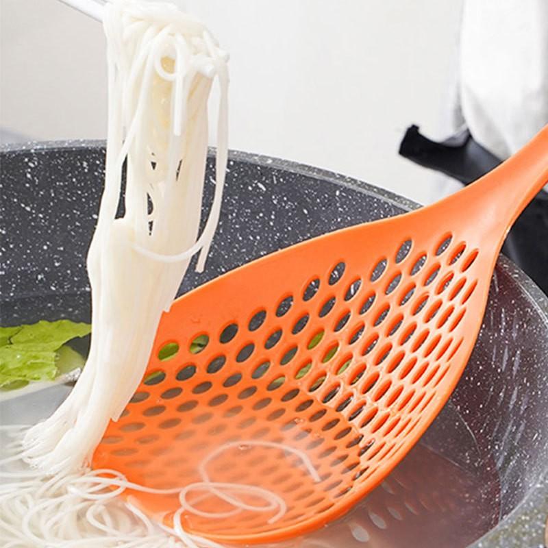Scoop Colander Strainer Large Slotted Spoon Japanese Stylish Slotted Skimmer