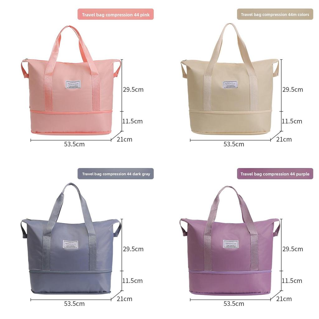Travel Organizer Bag With Large Capacity For Suitcase Packing And Wet Dry Separation