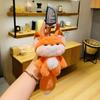 Soft Cute Mouth Toot Plush Key Chain Big Tail Cartoon Big Tail Doll Pendant  Car Hanging
