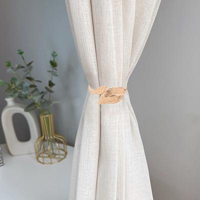 2Pcs Modern Curtain Tiebacks Spring Design Home Decoration Wear-resistant Alloy Curtain Holders Home Decoration Home Accessory