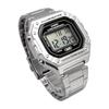 [Casio] CASIO Standard Digital Watch W-218HD-1AV Men's Cheap Casio Chipkashi Metal Band Silver Overseas Model [Parallel Import]