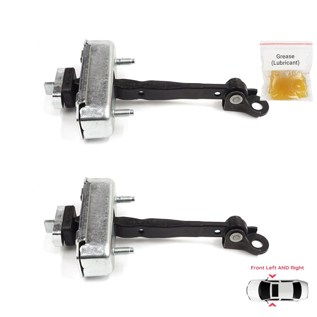 EDP1546-1 2 Pieces Front Door Stop Check Assy Limiter Strap for Toyota Sequoia MK2 XK60 2008-2022 Tundra MK2 XK50 2007-2021 4-Door 68620-0C023