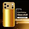 Exquisite Luxurious High-end Phone Case Electroplated Glass PhoneCase for iPhone 17 16 15 14 13 12 11pm Pro Plus Dropresistant