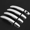 8pcs Car Outer Door Handle Trim Chrome Cover Fit for Ford Ranger T6 2012?2016